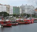 Harbour in A Coruna